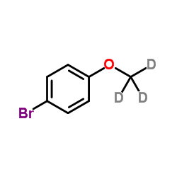 4-Bromophenyl (2H3)methyl ether Structure