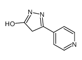 3-pyridin-4-yl-1,4-dihydropyrazol-5-one Structure