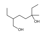 2-ethyl-5-methylheptane-1,5-diol Structure
