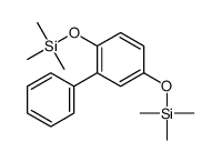 trimethyl-(2-phenyl-4-trimethylsilyloxyphenoxy)silane Structure