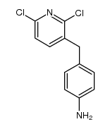 3-(2,6-Dichloropyridyl)-p-aminophenylmethane Structure
