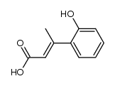 β-methyl-o-coumaric acid Structure