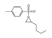 2-butyl-1-(4-methylphenyl)sulfonylaziridine Structure