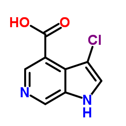3-Chloro-6-azaindole-4-carboxylic acid Structure