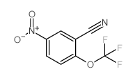 5-硝基-2-(三氟甲氧基)苯甲腈结构式