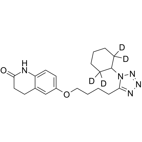 Cilostazol-d4 Structure