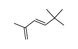 2,5,5-trimethyl-hexa-1,3-diene Structure
