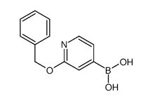 2-(Benzyloxy)pyridine-4-boronic acid Structure