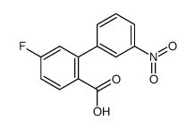 4-fluoro-2-(3-nitrophenyl)benzoic acid Structure