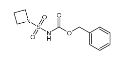 benzyl (azetidin-1-ylsulfonyl)carbamate结构式