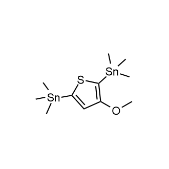 (3-甲氧基-2,5-噻吩二基)双[三甲基锡烷-结构式