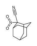 2-nitroadamantane-2-carbonitrile Structure