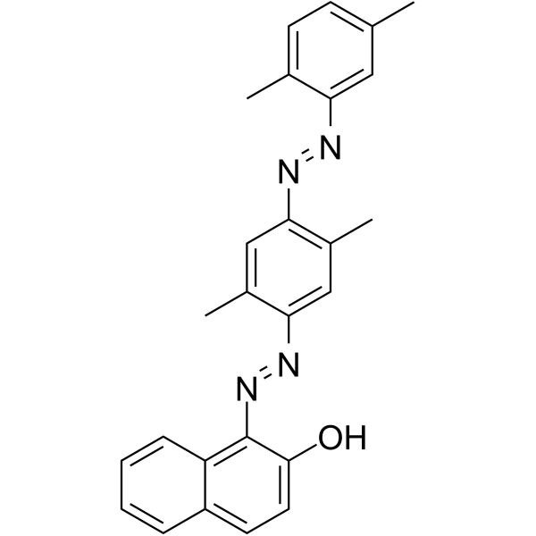溶剂红 27结构式