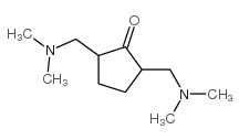 2,5-双[(二甲基氨基)甲基]环戊酮双盐酸盐结构式