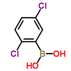 (2,5-Dichlorophenyl)boronic acid Structure
