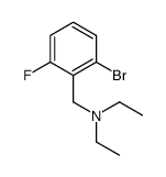 N,N-Diethyl 2-bromo-6-fluorobenzylamine结构式