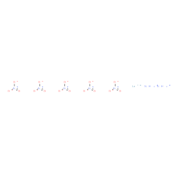 diammonium lanthanum pentanitrate structure