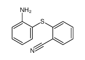 2-((2-氨基苯基)硫基)苯甲腈结构式