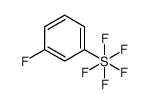pentafluoro-(3-fluorophenyl)-λ6-sulfane Structure