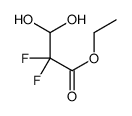 ethyl 2,2-difluoro-3,3-dihydroxypropanoate结构式