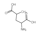 Glutamic acid,4-methyl-结构式