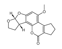 3-Deoxy-aflatoxin B2 Structure