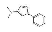 N,N-Dimethyl-1-phenyl-1H-pyrazol-4-amine Structure