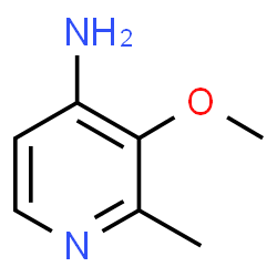 3-甲氧基-2-甲基吡啶-4-胺结构式