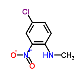 4-氯-N-甲基-2-硝基苯胺结构式