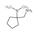 N-[1-(氨基甲基)环戊基]-N,N-二甲胺结构式