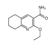 2-ethoxy-5,6,7,8-tetrahydroquinoline-3-carboxamide Structure