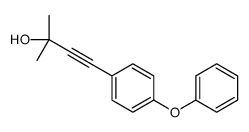 2-methyl-4-(4-phenoxyphenyl)but-3-yn-2-ol Structure
