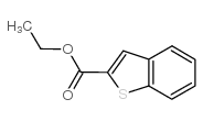 苯并[b]噻吩-2-羧酸乙酯结构式
