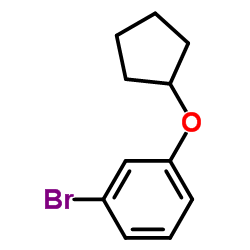 1-Bromo-3-(cyclopentyloxy)benzene Structure