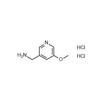 (5-methoxypyridin-3-yl)methanamine dihydrochloride Structure
