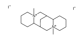 [7S-(7α,7aα,14α,14aβ)]-dodecahydro-5,12-dimethyl-7,14-methano-2H,6H-dipyrido[1,2-a:1',2'-e][1,5]di(azocinium) diiodide structure