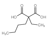 2-丁基-2-乙基丙二酸结构式