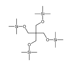 2,2,8,8-tetramethyl-5,5-bis[[(trimethylsilyl)oxy]methyl]-3,7-dioxa-2,8-disilanonane structure