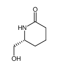 (R)-6-(羟甲基)-2-哌啶酮结构式