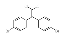 1,1-双-(4-溴苯基)-2,2-二氯乙烯结构式