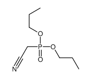 2-dipropoxyphosphorylacetonitrile结构式