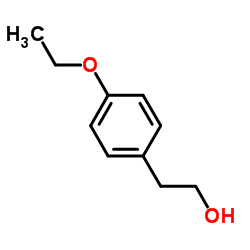 2-(4-乙氧基苯基)乙醇结构式
