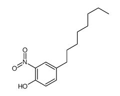 2-nitro-4-octylphenol Structure