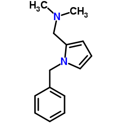 1-(1-Benzyl-1H-pyrrol-2-yl)-N,N-dimethylmethanamine Structure