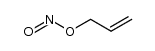 3-propenyl nitrite Structure