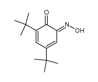3,5-di-t-butyl-1,2-benzoquinone 1-monoxime Structure