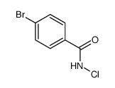 4-bromo-N-chlorobenzamide Structure