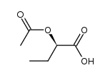 D-(+)-α-Acetoxy-buttersaeure结构式
