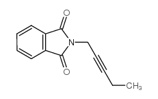 N-(2-戊炔基)邻苯二甲酰亚胺结构式