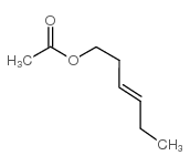 (E)-3-hexen-1-yl acetate structure